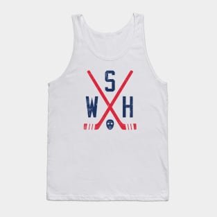 WSH Retro Sticks - White Tank Top